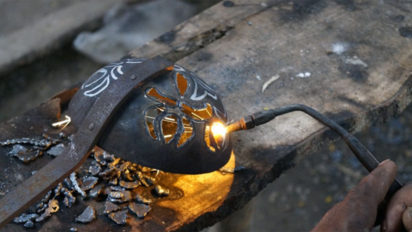 Behala club ongoing pandal work