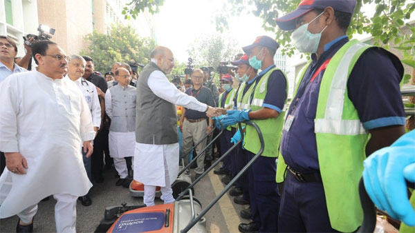 Amit Shah launches 'Seva saptah' to celebrate the birthday of PM Modi