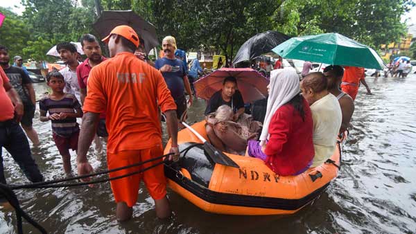 Monsoon rainfall break-up