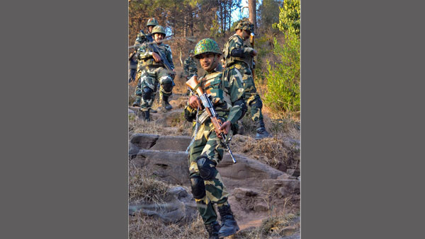 BSF on guard