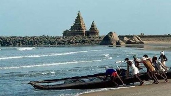Old seaport town Mahabalipuram