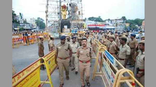 Elaborate security arrangements in place for Thevar Jayanthi: