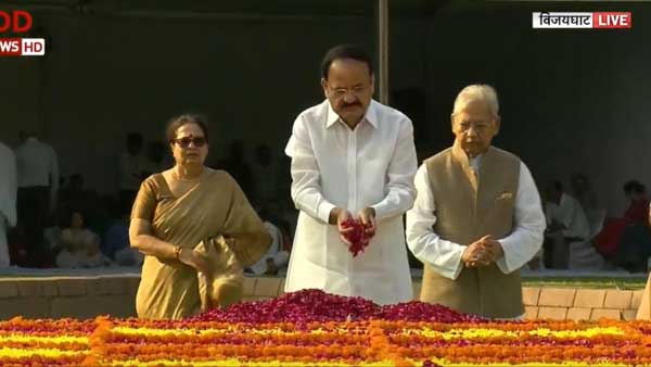 Let us adopt Gandhian principles in our daily life, says VP