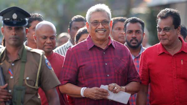 Missing Sri Lankan Prez Rajapaksa back in action; orders gas distribution Missing Sri Lankan Prez Rajapaksa back in action; orders gas distribution