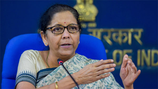 Finance Minister Nirmala Sitharaman Finance Minister Nirmala Sitharaman