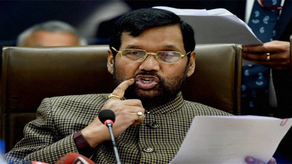 Union minister Ram Vilas Paswan