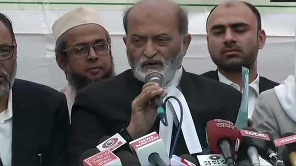 Zafaryab Jilani uhappy with Ayodhya verdict; Welcomed by deity Ram Lallas lawyer Zafaryab Jilani uhappy with Ayodhya verdict; Welcomed by deity Ram Lallas lawyer