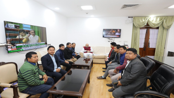 Home Minister Amit Shah meets delegation of IPFT Home Minister Amit Shah meets delegation of IPFT