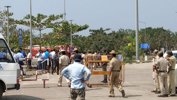 Abandoned laptop bag with IED content triggers bomb scare at Mangalore Airport