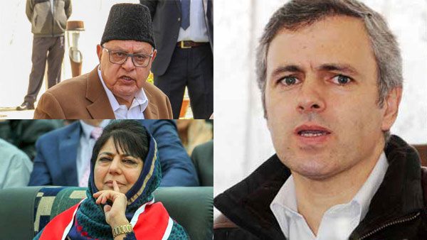 Dissent Muzzled: Opposition demands release of 3 ex-J&K chief ministers Dissent Muzzled: Opposition demands release of 3 ex-J&K chief ministers