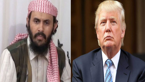 Top Al-Qaeda leader in the Arab Peninsula killed: Donald Trump Top Al-Qaeda leader in the Arab Peninsula killed: Donald Trump