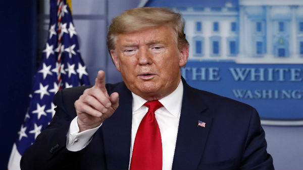 COVID-19: Trump says peak US death rate likely in 2 weeks, extends social distance guidelines COVID-19: Trump says peak US death rate likely in 2 weeks, extends social distance guidelines