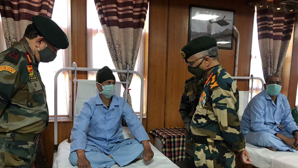 Indian Army Chief to visit Ladakh today, will meet with soldiers injured at Galwan Valley