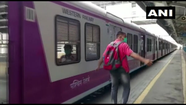 Mumbai local trains resume services only for essential staff Mumbai local trains resume services only for essential staff