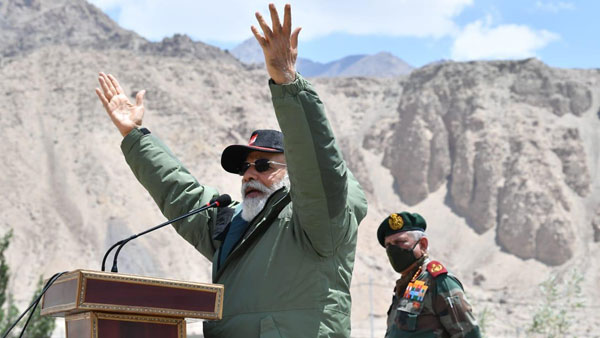 PM Modi in Ladakh