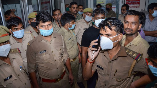 Vikas Dubey snatched cop's 9mm pistol