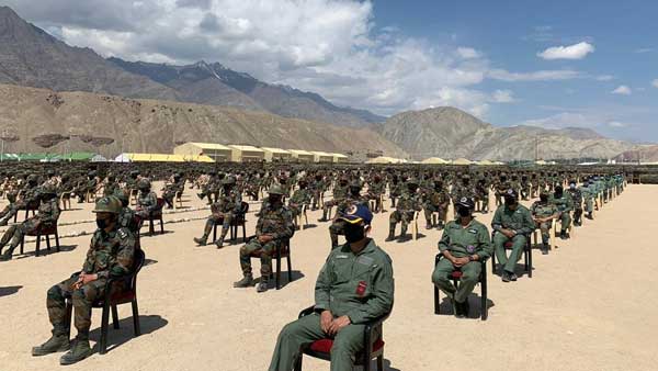 Bravery shown by you has sent message about India's strength