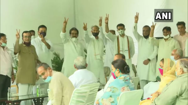 Rajasthan truce sealed, Sachin Pilot attends CLP meeting at CM Ashok Gehlots residence Rajasthan truce sealed, Sachin Pilot attends CLP meeting at CM Ashok Gehlots residence