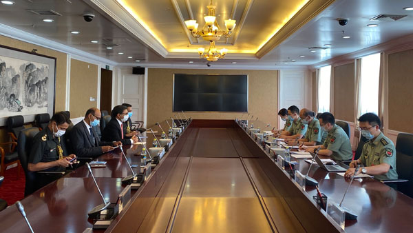 India briefs China’s top military body about its stance on border issue India briefs China’s top military body about its stance on border issue