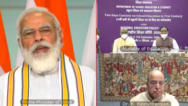 NEP 2020: Students should be taught in mother tongue till class 5, says PM Modi NEP 2020: Students should be taught in mother tongue till class 5, says PM Modi