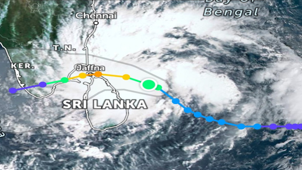 What is the path of cyclone Burevi; Check satellite images here
