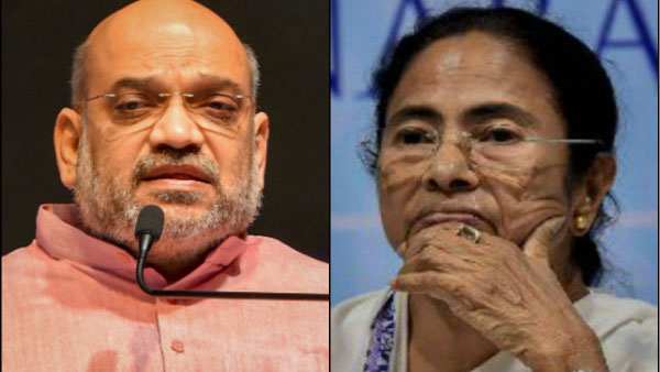 Amit Shah and Mamata Banerjee Amit Shah and Mamata Banerjee