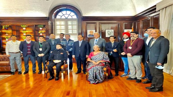 Nirmala Sitharamans budget team Nirmala Sitharamans budget team