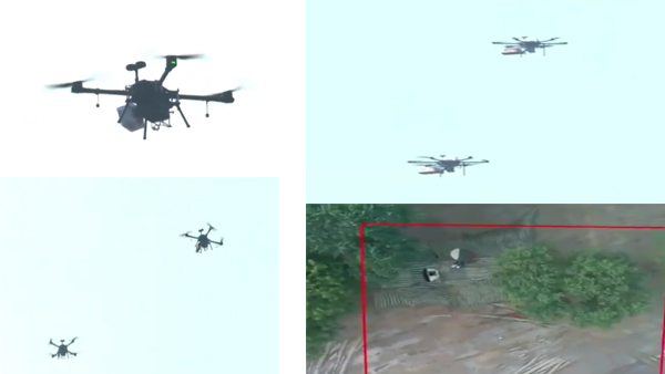Watch: Indian Army demonstrates drone swarms during Army Day parade Watch: Indian Army demonstrates drone swarms during Army Day parade