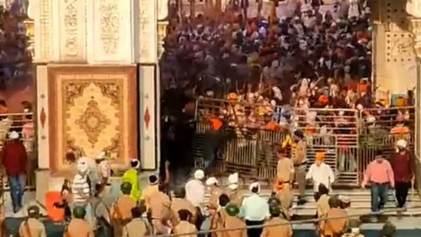 14 arrested for Nanded Gurdwara violence 14 arrested for Nanded Gurdwara violence