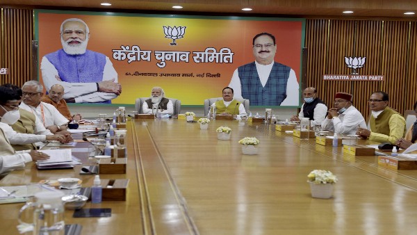 PM Modi holds BJP election committee meeting to finalise candidates for Assam, Bengal PM Modi holds BJP election committee meeting to finalise candidates for Assam, Bengal