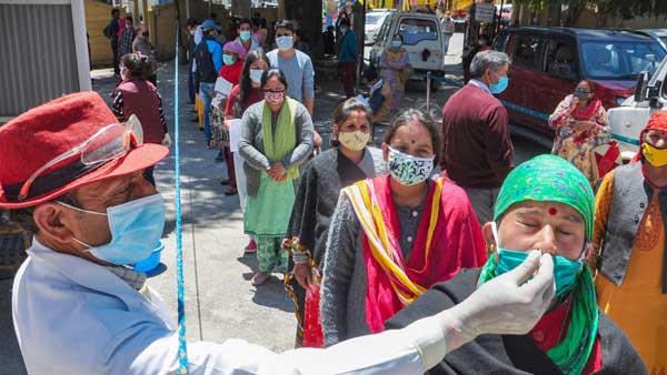 Highest in a day: Over 19 lakh COVID-19 tests done in past 24 hours Highest in a day: Over 19 lakh COVID-19 tests done in past 24 hours