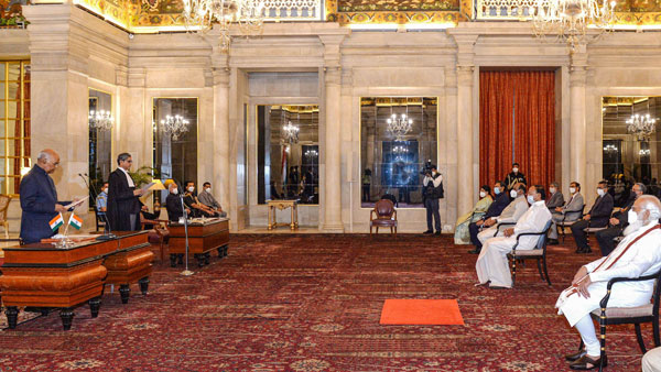 N V Ramana takes over as 48th Chief Justice of India N V Ramana takes over as 48th Chief Justice of India