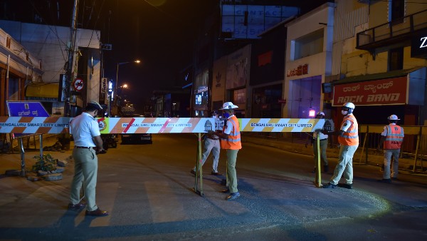 Covid-19 second wave: Strict night curfew in Mangaluru city Covid-19 second wave: Strict night curfew in Mangaluru city