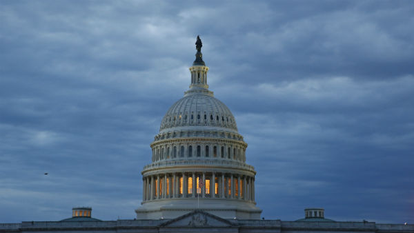 US Capitol under lockdown after car rams barricade injuring two cops; suspect shot US Capitol under lockdown after car rams barricade injuring two cops; suspect shot