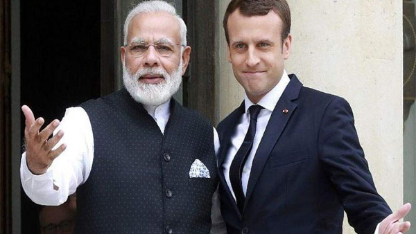 PM Modi-President Macron discuss bilateral, regional, global issues PM Modi-President Macron discuss bilateral, regional, global issues