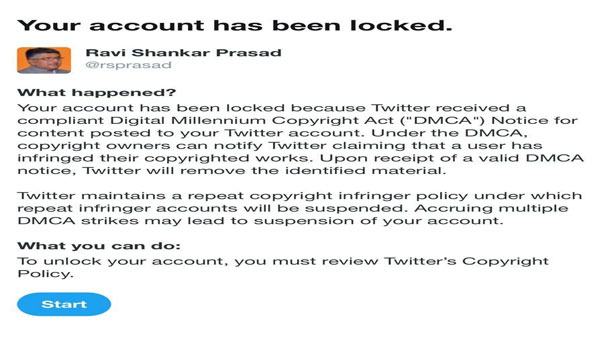 Twitter denied access to my account for almost an hour: Ravi Shankar Prasad on Koo app Twitter denied access to my account for almost an hour: Ravi Shankar Prasad on Koo app