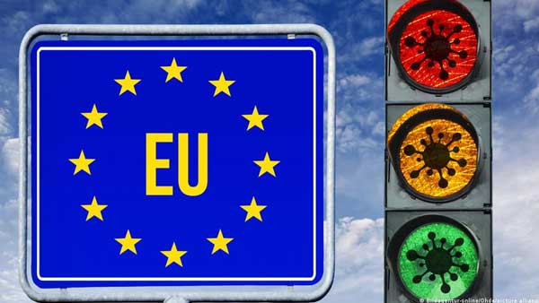 The European Union COVID traffic light system