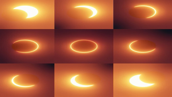 A Ring of fire Solar Eclipse delights skygazers