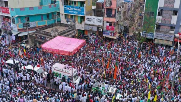 Average self-funds used (Party-wise):