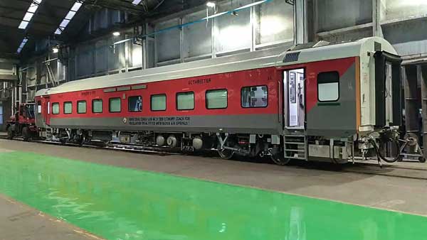 Public address and passenger information systems installed