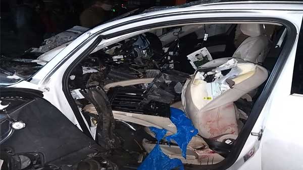 Bengaluru: 7 people killed in a car accident in Koramangala area as Audi car rams into electric pole Bengaluru: 7 people killed in a car accident in Koramangala area as Audi car rams into electric pole