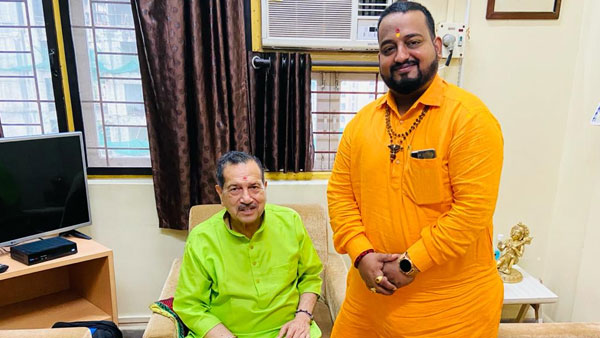 Social Activist Vishal Bhujbal Meets Dr.Indresh Kumar Ji to Discuss his Mission for Youth Empowerment Social Activist Vishal Bhujbal Meets Dr.Indresh Kumar Ji to Discuss his Mission for Youth Empowerment