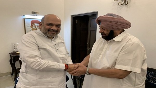 Amarinder Singh to meet Amit Shah tomorrow Amarinder Singh to meet Amit Shah tomorrow