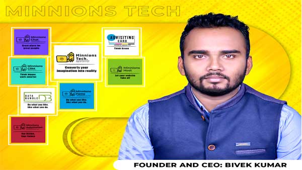 Bivek kumar: Minnion tech providing great opportunities to Influencer Bivek kumar: Minnion tech providing great opportunities to Influencer