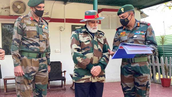 J&K: PM Modi pays tribute to soldiers who lost their lives in the line of duty, at Nowshera