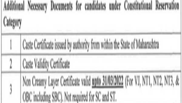 NEET 2021 counselling: List of documents 