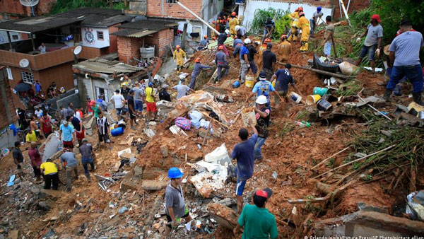 Brazil: Heavy rain kills 18 in Sao Paulo state