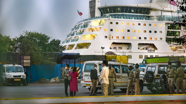 Cordelia cruise: 66 COVID positive passengers quarantined in Mumbai; test reports of others awaited Cordelia cruise: 66 COVID positive passengers quarantined in Mumbai; test reports of others awaited
