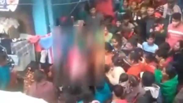 Video: 20-year-old woman sexually assaulted, paraded through streets of Delhi locality, four held Video: 20-year-old woman sexually assaulted, paraded through streets of Delhi locality, four held