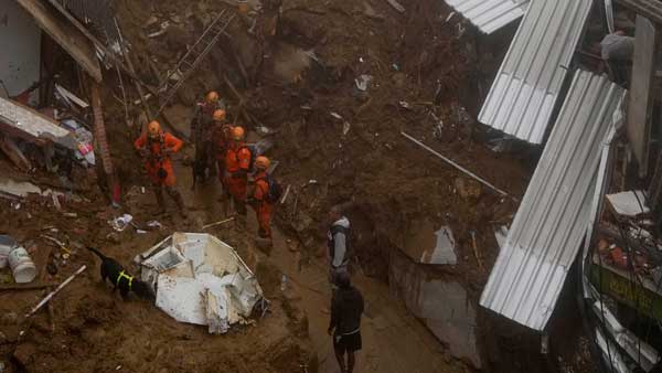 Deadly landslides wreak havoc in Brazilian city